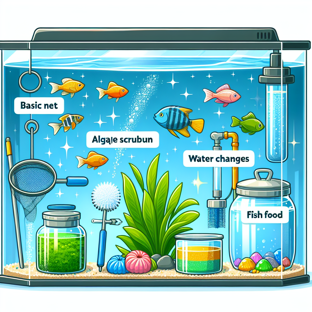 Fish tank maintenance checklist